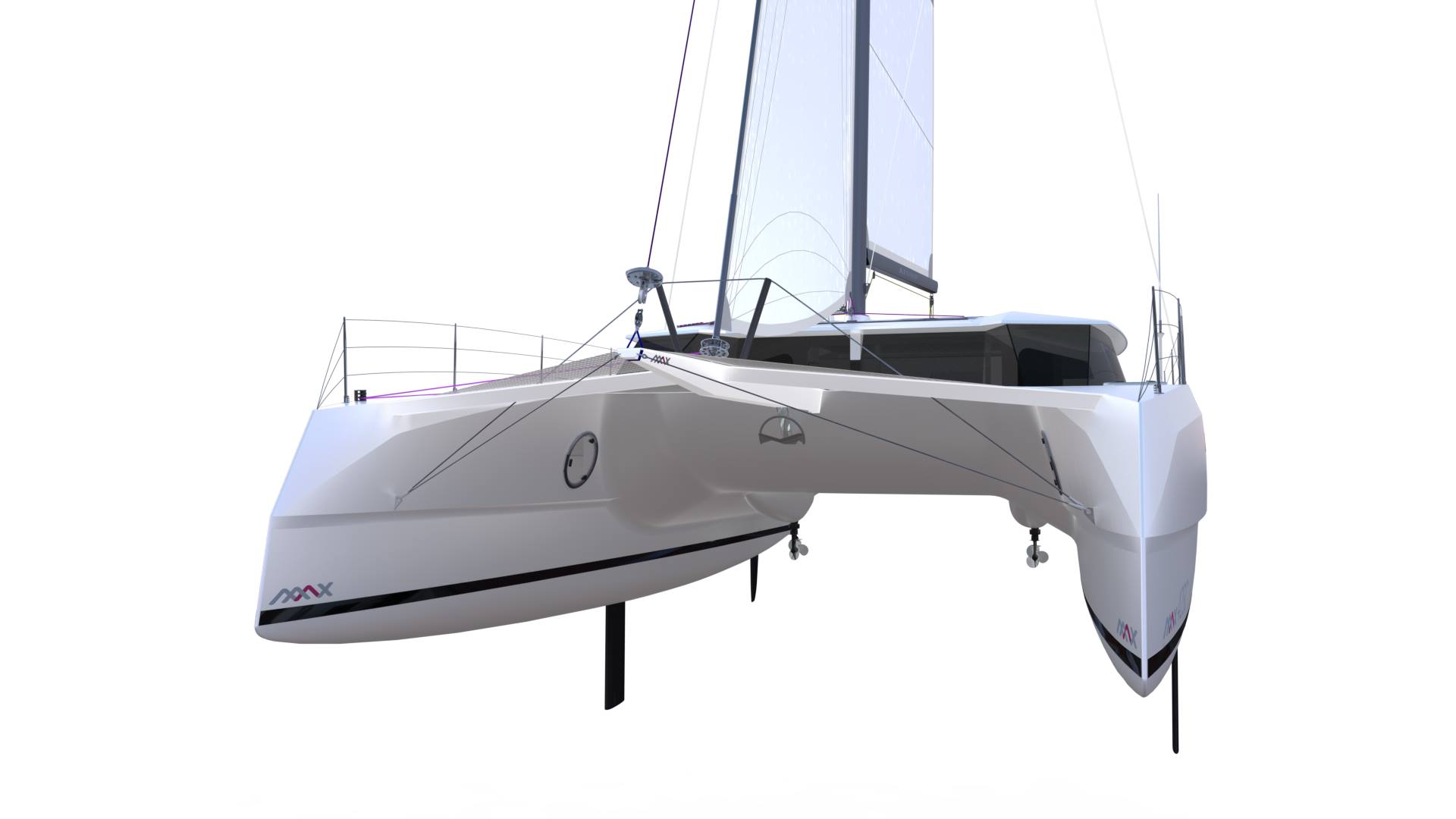 mj sailing catamaran kit